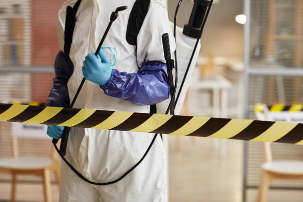 Professional Trauma Scene Cleanup technician working in Nursery, TX